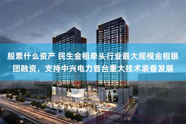 股票什么资产 民生金租牵头行业最大规模金租银团融资，支持中兴电力首台重大技术装备发展