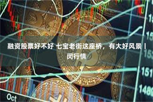融资股票好不好 七宝老街这座桥，有大好风景丨闵行情
